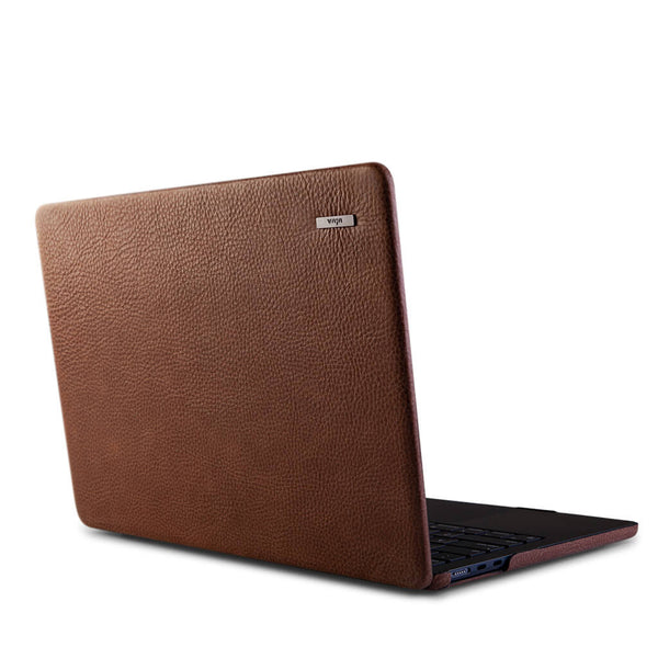 Suit - MacBook Air 13” Leather Case (2020 & 2018) Black Pointille