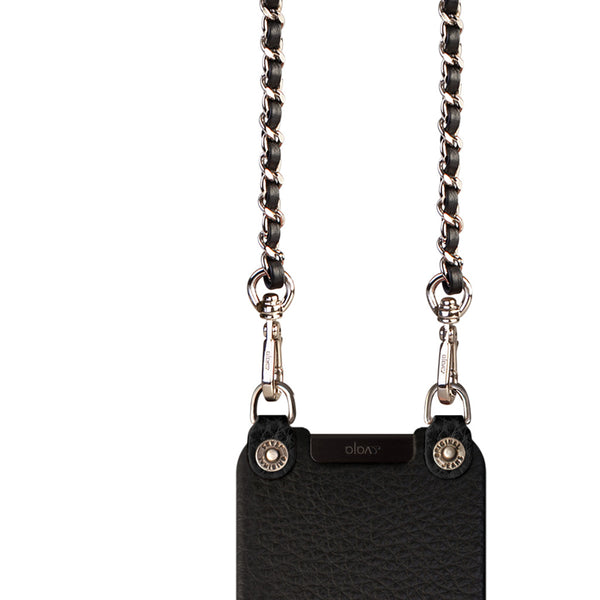 Vaja Stock Chic Crossbody iPhone 11 Pro Necklace Case Floater Black