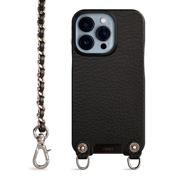 Vaja Stock Chic Crossbody iPhone 11 Pro Necklace Case Floater Black