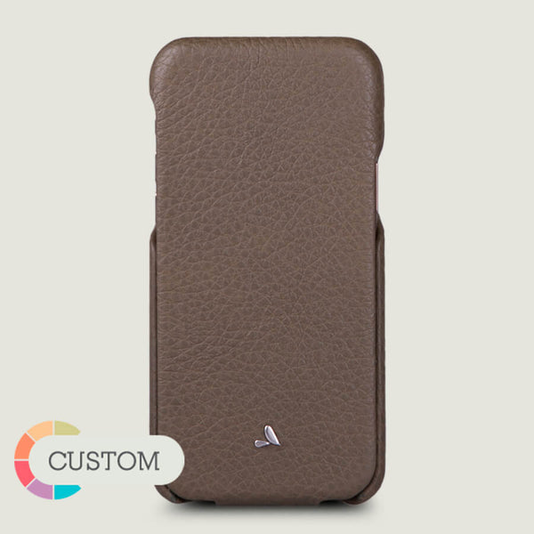 Vaja Stock Grip - iPhone 11 Pro Max Leather Case - Floater London