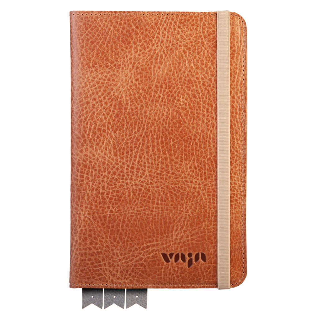 Journal Leather Cover - Large Premium Leather Journal Cover - Vaja