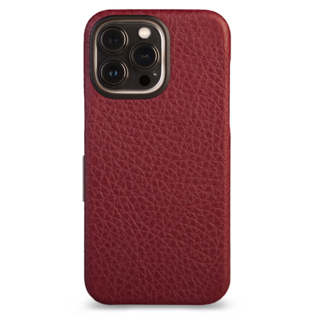 Multipurpose leather case for iPhone 15 Pro Max - Vaja