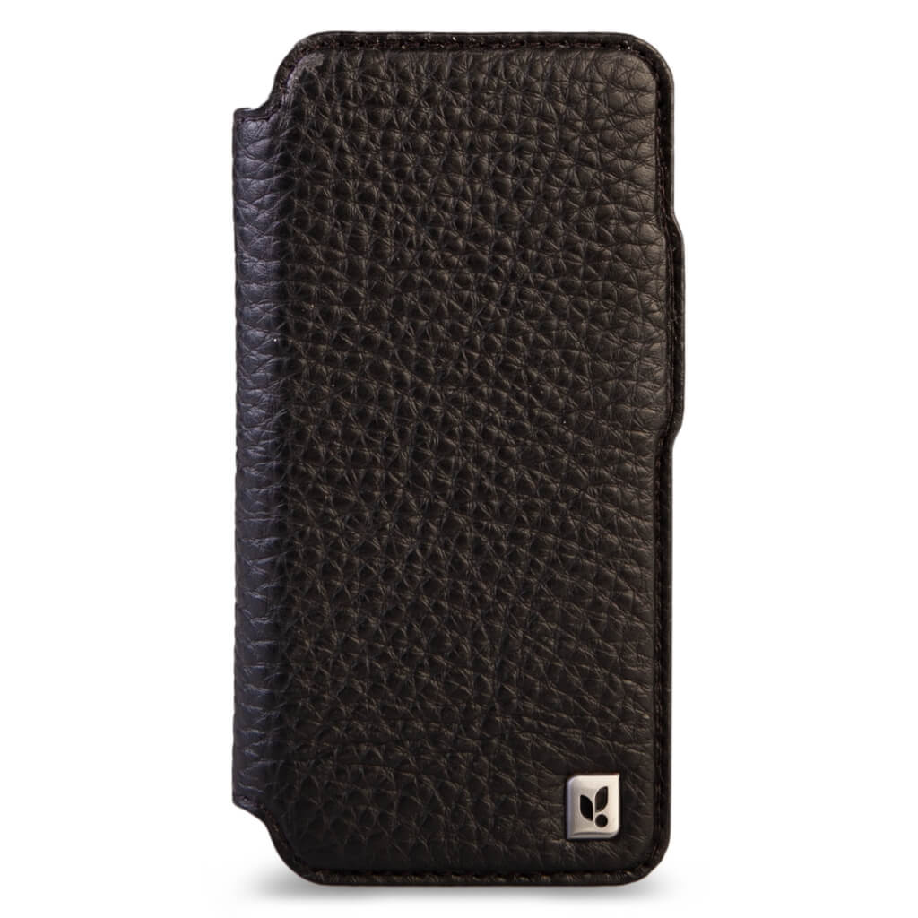 V-Mag iPhone 15 Pro leather case + V-Mag Mini Wallet
