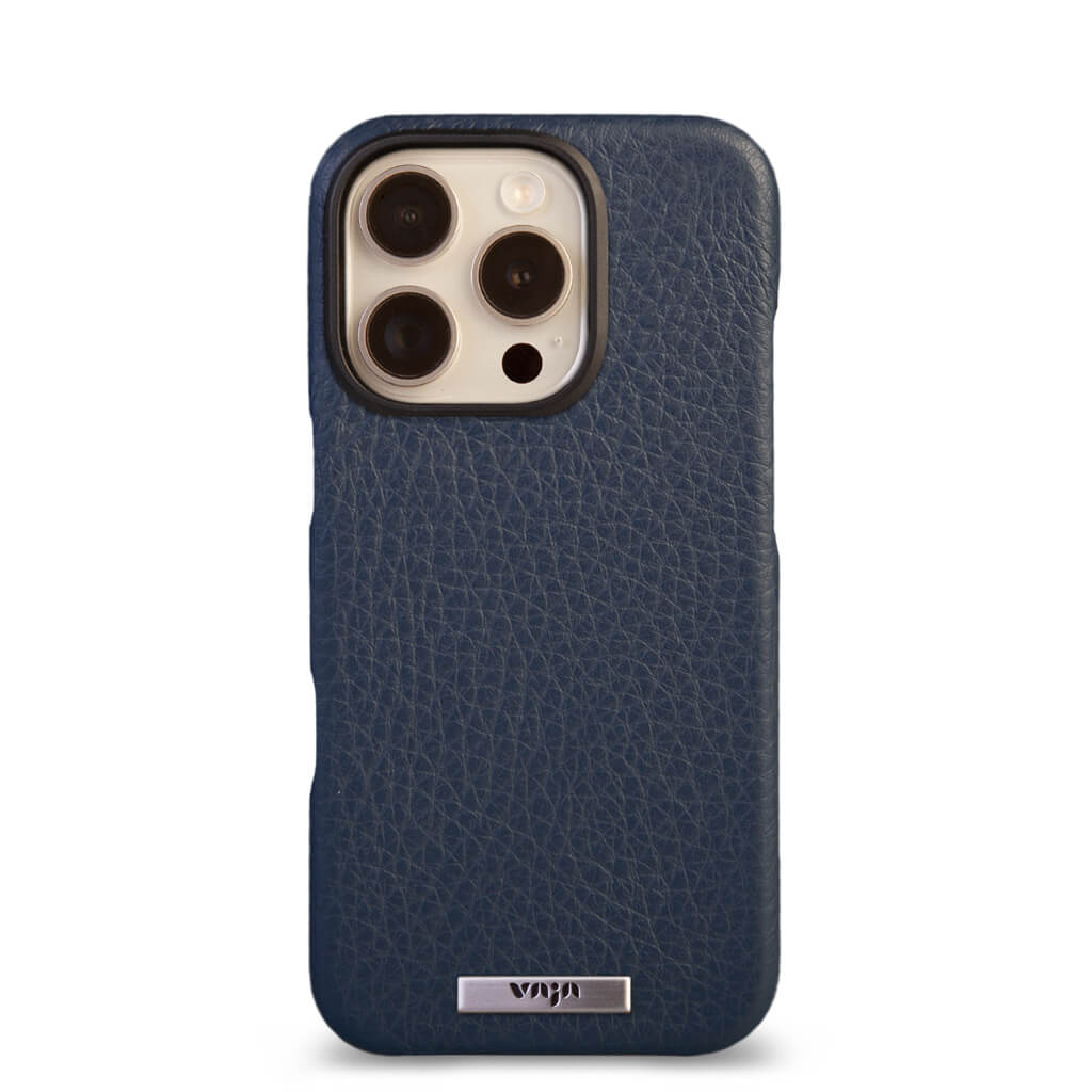 Grip - iPhone 16 Pro leather case V-Mag - Vaja