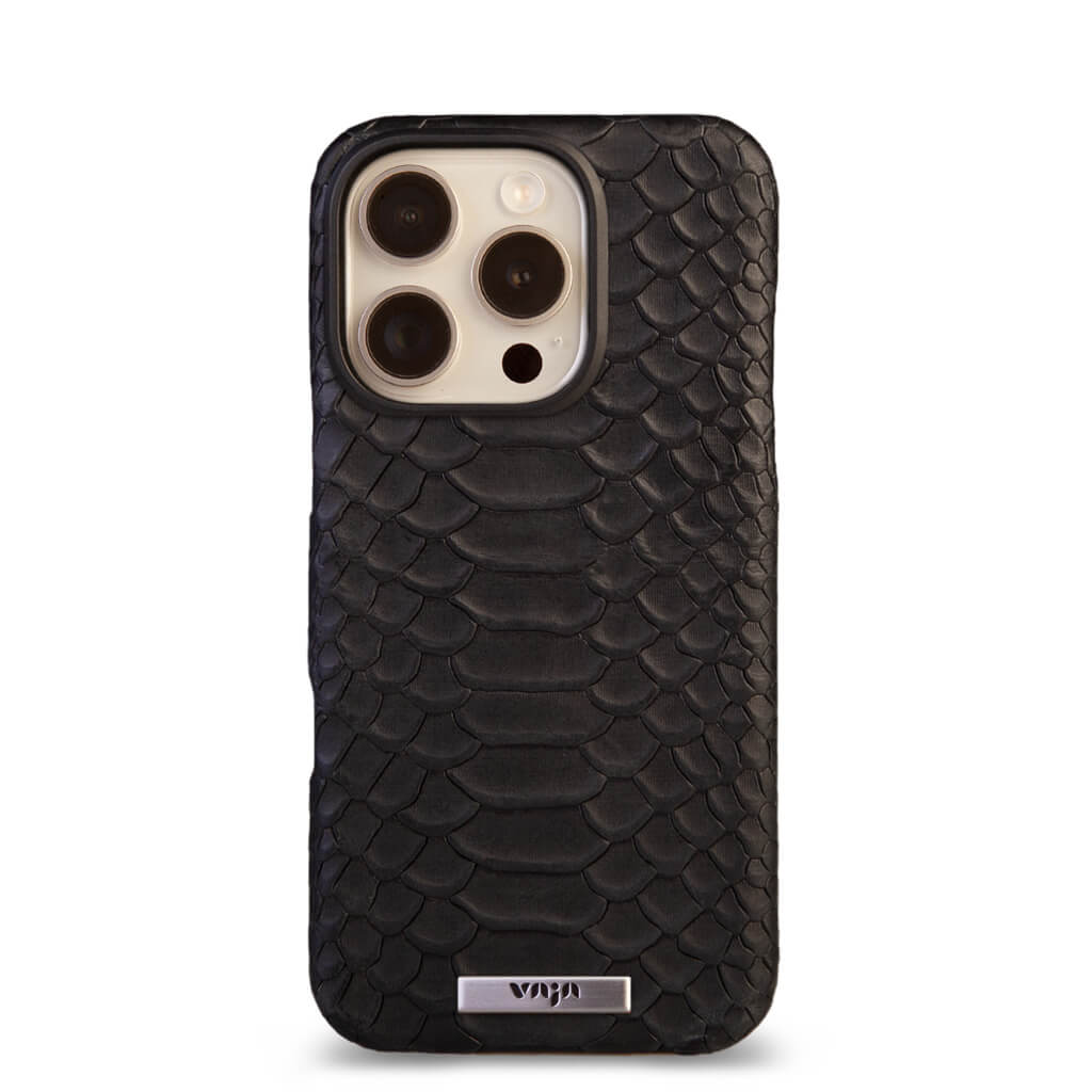 Grip - iPhone 16 Pro leather case V-Mag - Vaja