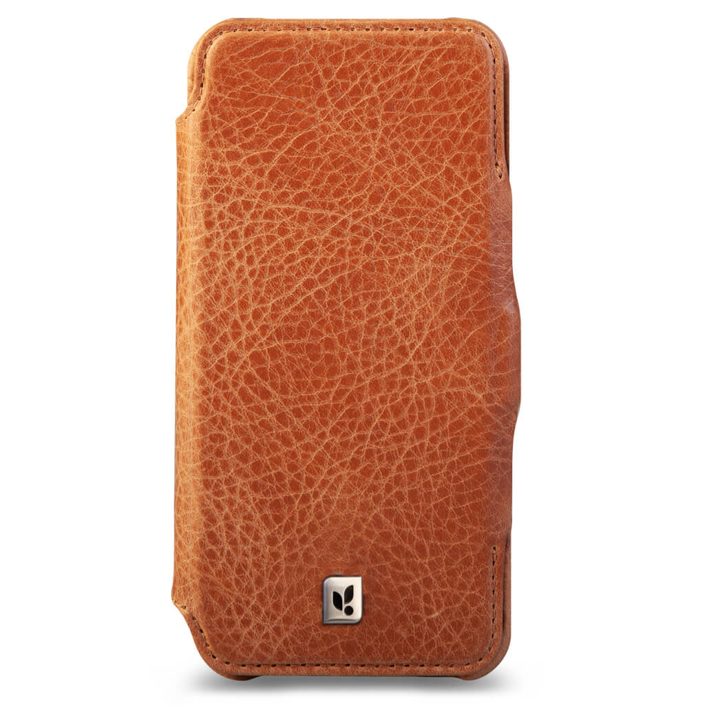 Folio - iPhone 16 Pro Max Leather Case V-Mag - Vaja