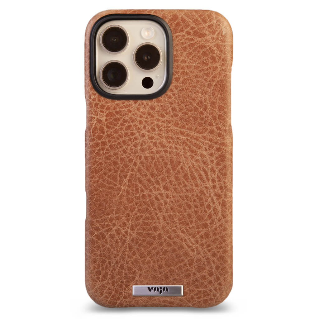 Grip - iPhone 16 Pro Max leather case V-Mag - Vaja