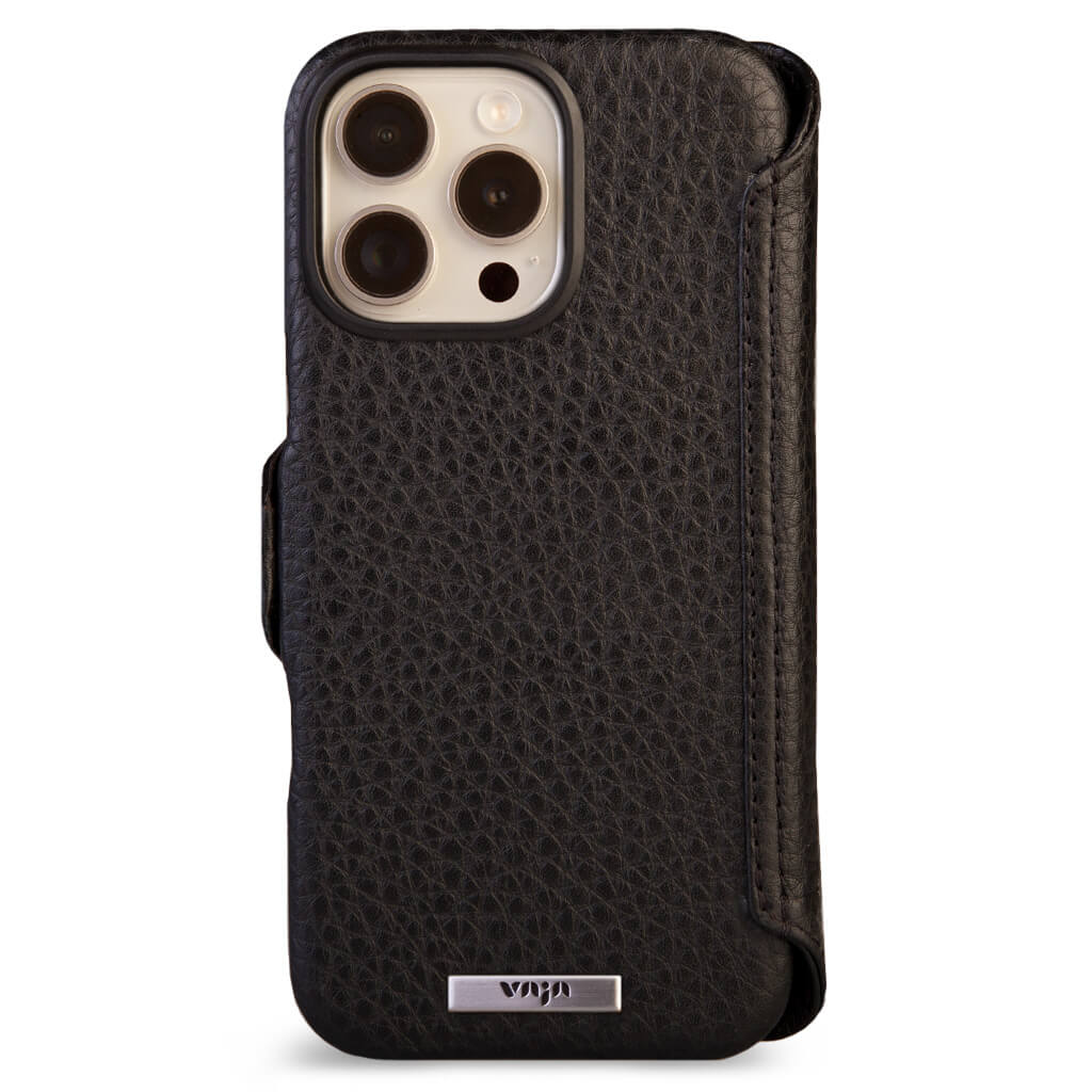 Wallet - iPhone 16 Pro Max leather case V-Mag - Vaja