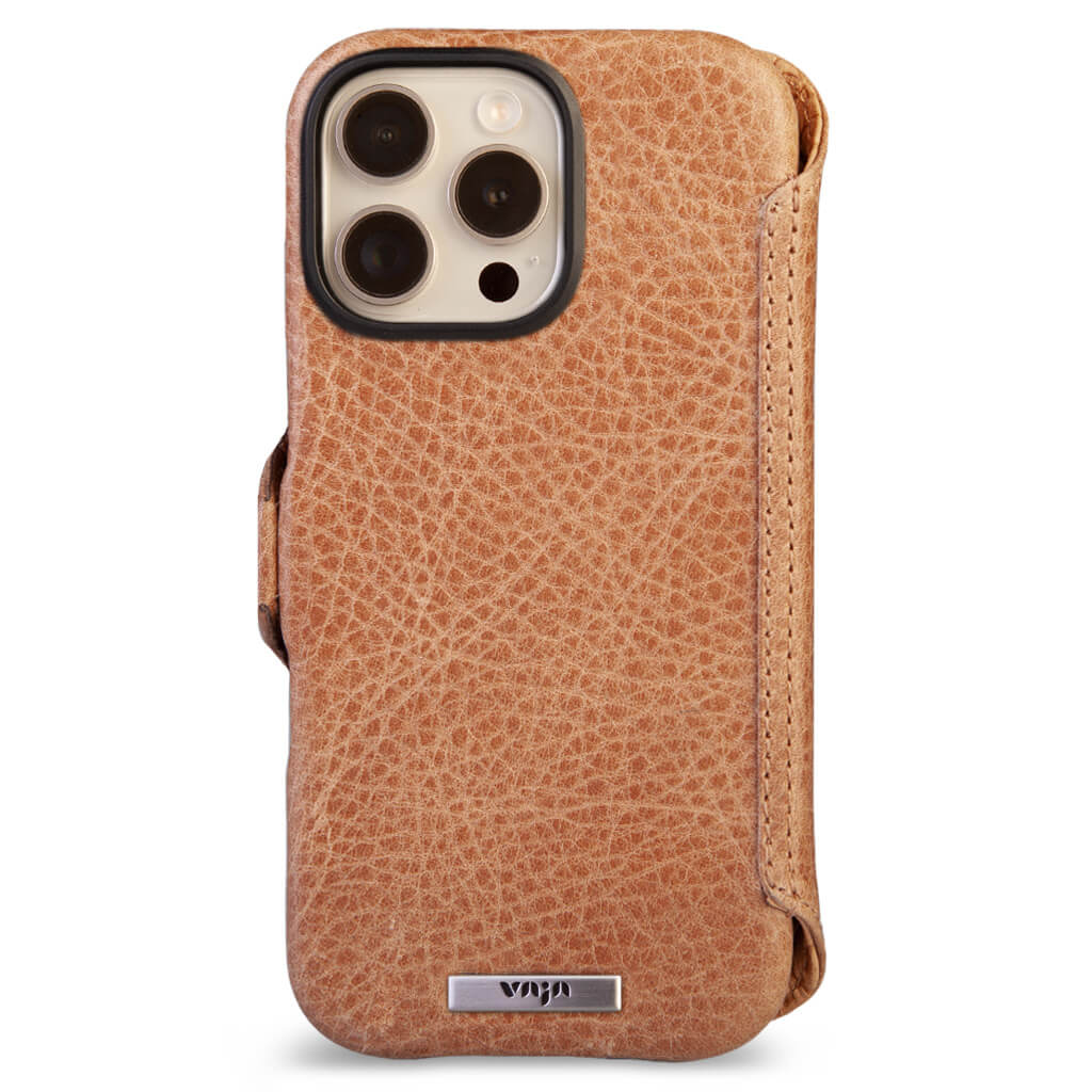 Wallet - iPhone 16 Pro Max leather case V-Mag - Vaja