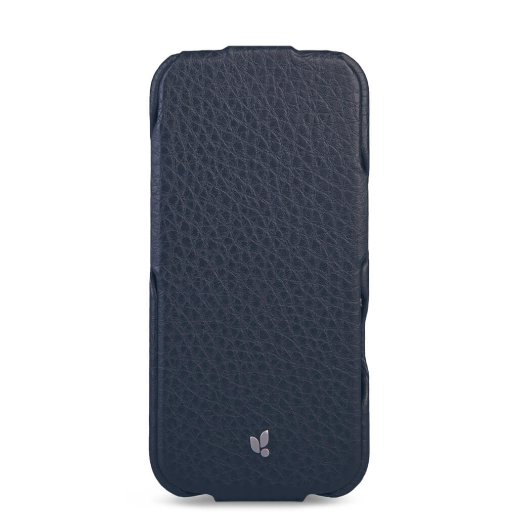 Top - iPhone 16 Pro leather case V-Mag - Vaja