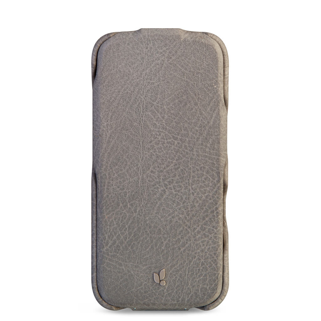 Top - iPhone 16 Pro leather case V-Mag - Vaja