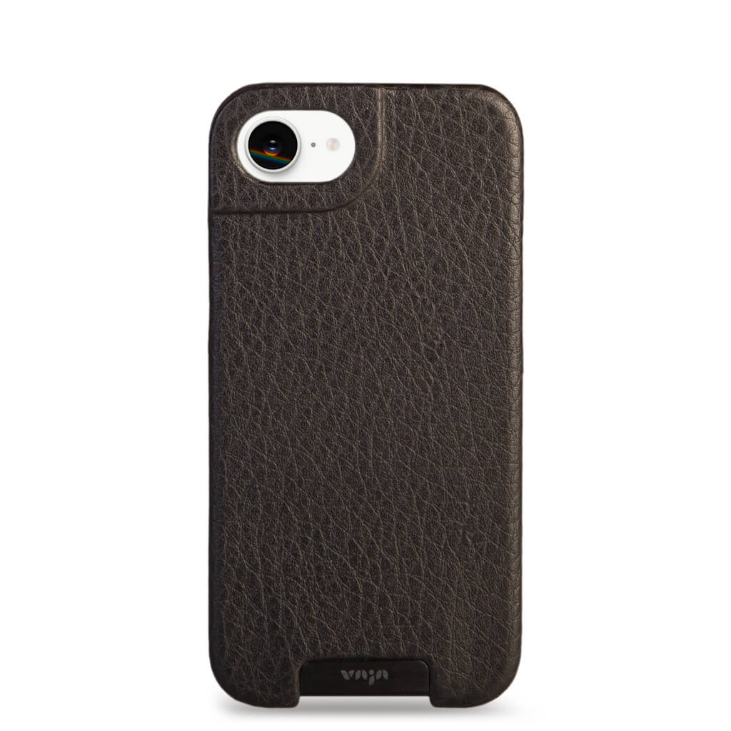 Grip iPhone 16e Leather Case - Floater Black