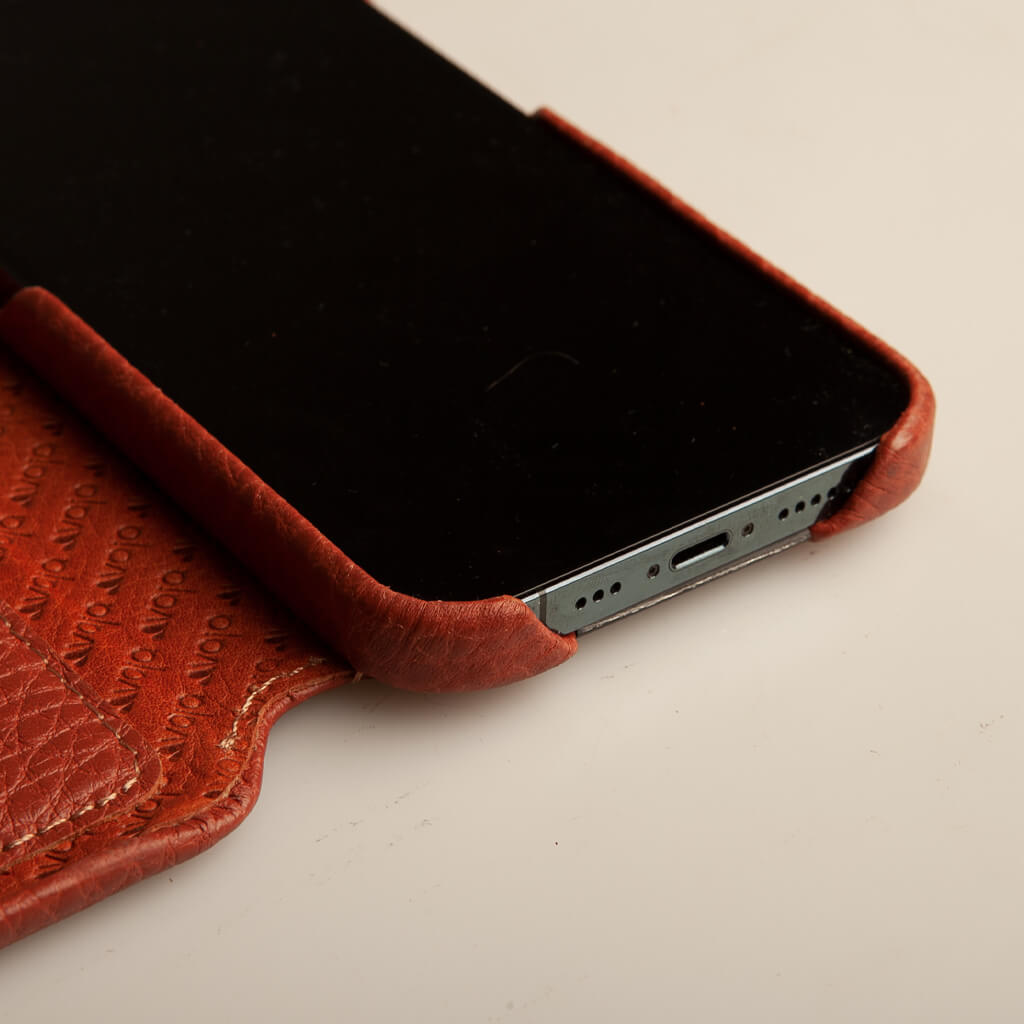 Leather Wallet iPhone 12 Pro Max MagSafe case - Vaja