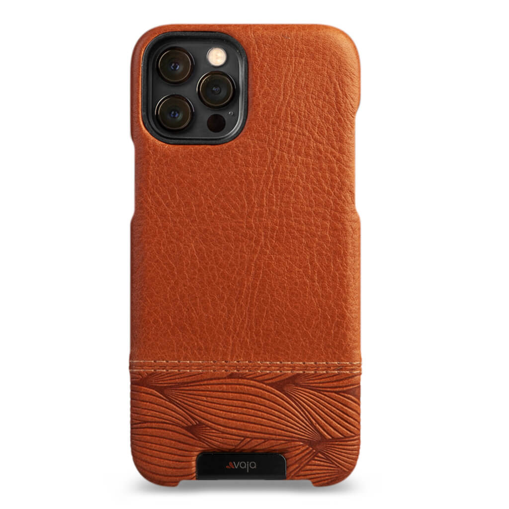 Etoupe Togo Leather iPhone 12 Pro Max Case
