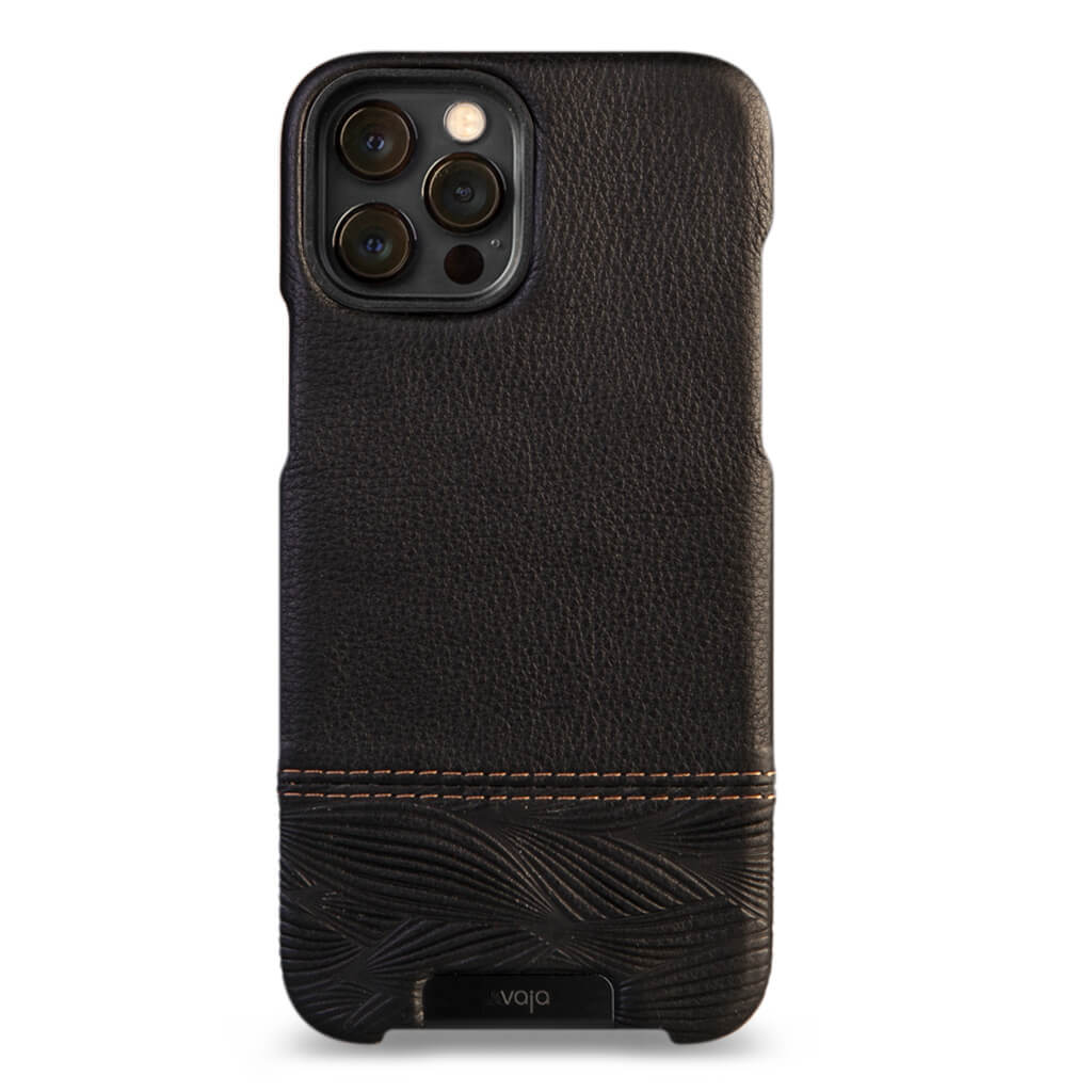 iPhone SE - Embossed Leather Grip Case - Vaja