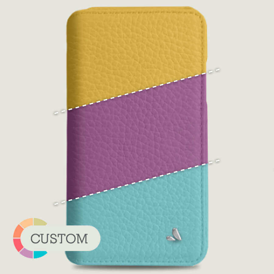 Customizable iPhone 11 Pro Max Wallet leather case - Vaja