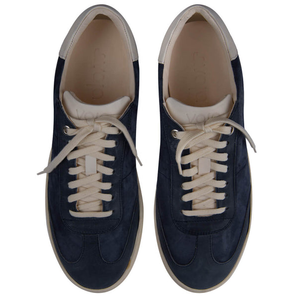 Meet the exquisite Burro Leather Sneaker - Vaja