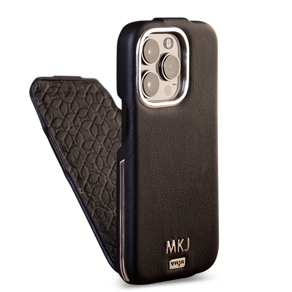 iPhone 14 Pro Max leather cases collection by Vaja Tagged V