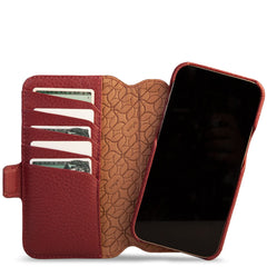 Wallet - iPhone Xs Max Wallet Leather Case - Vaja