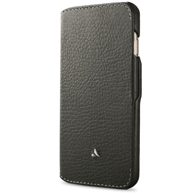 iPhone 7 Plus leather case with magnetic closure - Vaja